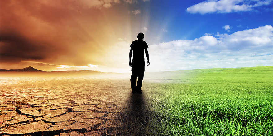 2 worlds positive and negative