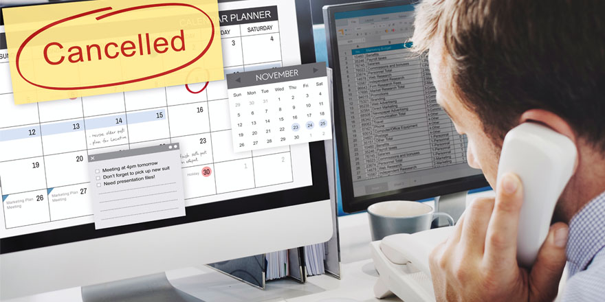 Appointment cancelled